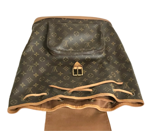 AUTHENTIC Louis Vuitton Montsouris Monogram GM Backpack PREOWNED (WBA840)