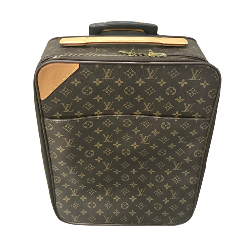 AUTHENTIC Louis Vuitton Pegase 45 Rolling Suitcase Monogram PREOWNED (WBA695)