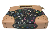 Load image into Gallery viewer, AUTHENTIC Louis Vuitton Judy Black Multicolor MM Preowned (WBA719)