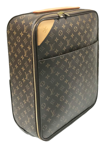 AUTHENTIC Louis Vuitton Pegase 45 Rolling Suitcase Monogram PREOWNED (WBA645)