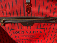 Load image into Gallery viewer, AUTHENTIC Louis Vuitton Neverfull Damier Ebene MM PREOWNED (WBA278)