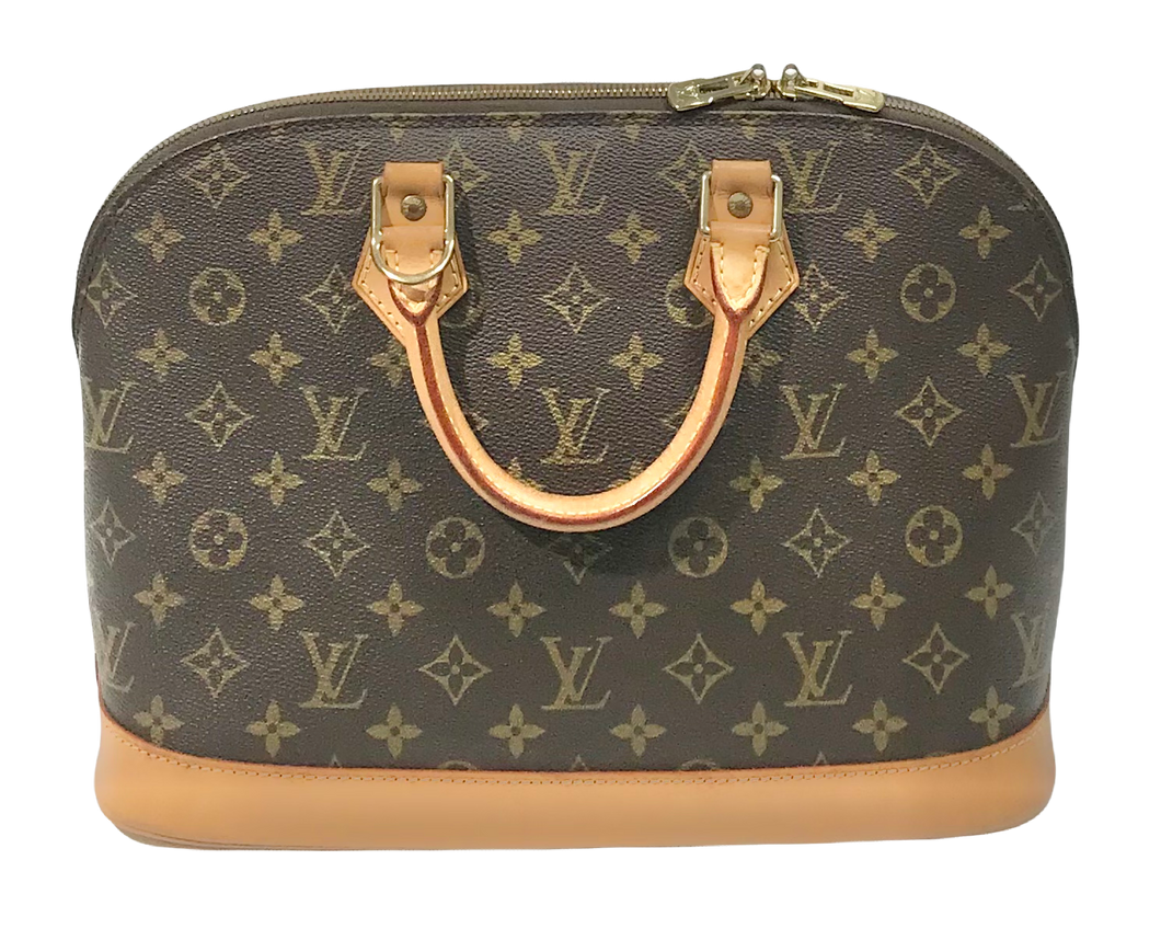 AUTHENTIC Louis Vuitton Alma Monogram PM PREOWNED (WBA653)