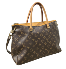 Load image into Gallery viewer, AUTHENTIC Louis Vuitton Pallas Monogram Safran PREOWNED (WBA1013)