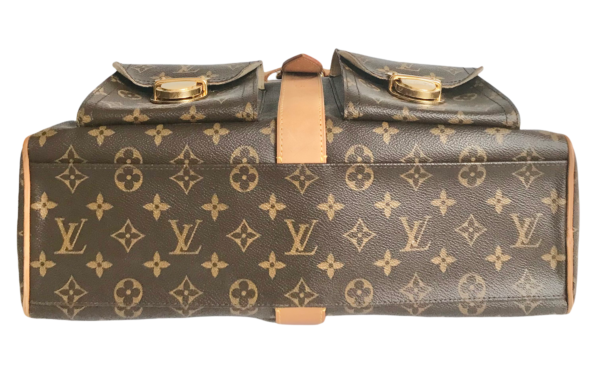 LOUIS VUITTON M43481 Monogram Manhattan 2WAY Shoulder Bag Hand Bag
