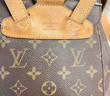 Load image into Gallery viewer, AUTHENTIC Louis Vuitton Montsouris Monogram MM Backpack PREOWNED (WBA594)