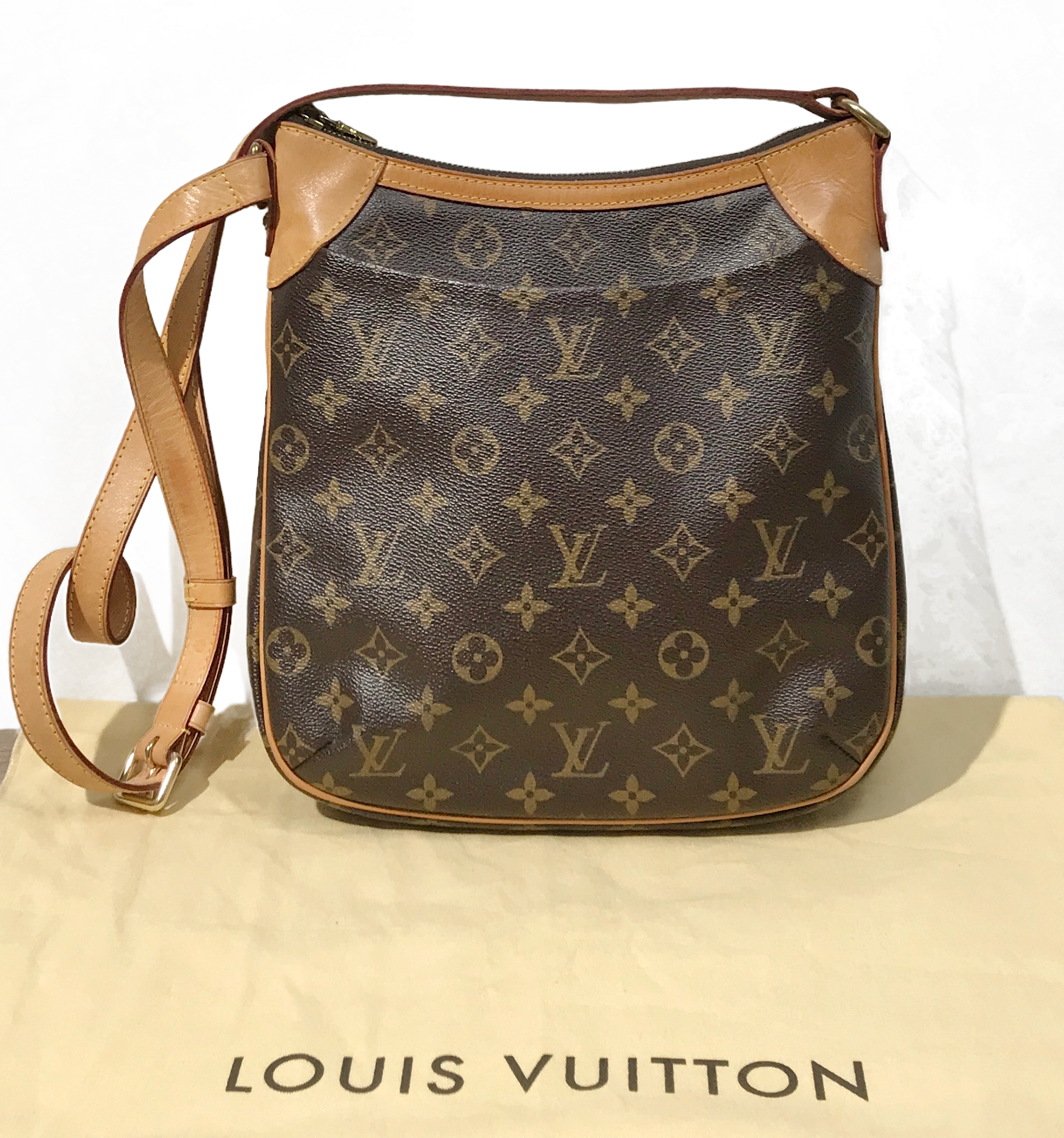 Louis Vuitton Bicolor Monogram Odeon Bag – The Closet