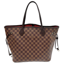 Load image into Gallery viewer, AUTHENTIC Louis Vuitton Neverfull Damier Ebene MM PREOWNED (WBA535)