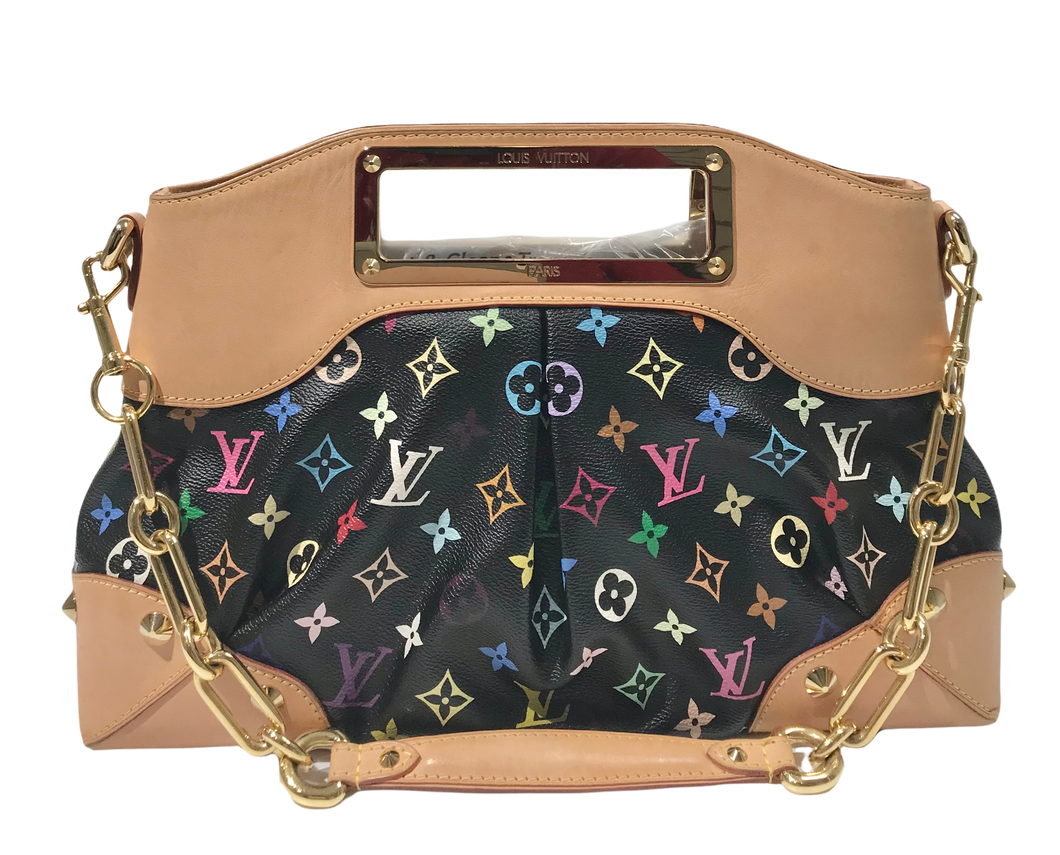 Sac louis top vuitton multicolore transparent