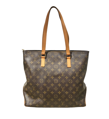 AUTHENTIC Louis Vuitton Cabas Mezzo Monogram PREOWNED (WBA973)