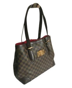 AUTHENTIC Louis Vuitton Hampstead Damier Ebene PREOWNED (WBA690)