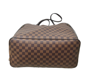 Authentic Louis Vuitton Neverfull GM Damier Ebene N41357 Bag Without Pouch  LD255