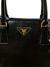 Load image into Gallery viewer, AUTHENTIC Prada Back Saffiano Vernice Promenade PREOWNED (WBA1023)