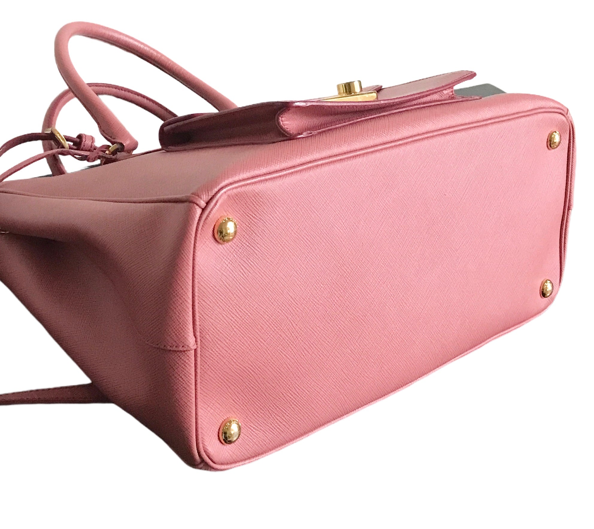 Prada Small Galleria Tote Bag In Pink