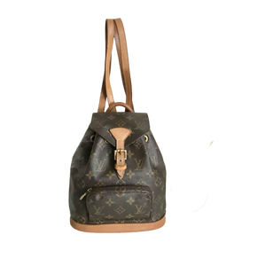 louis vuitton backpack montsouris mini AUTHENTIC Louis Vuitton Montsouris Monogram PM Backpack PREOWNED (WBA8 – Jj's Closet, LLC
