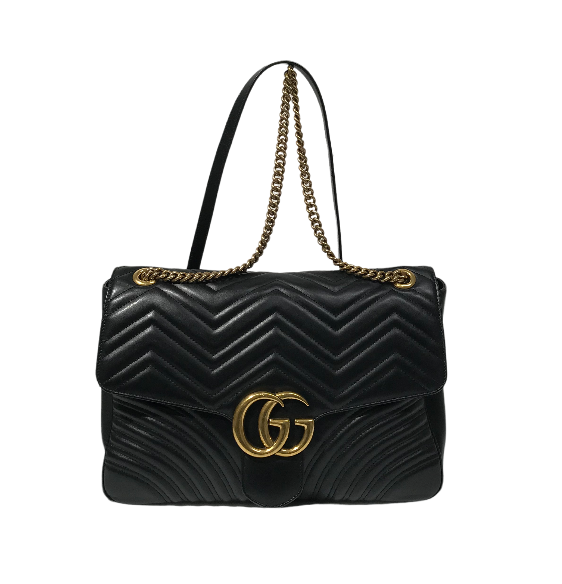 Gucci GG Marmont Matelassé Mini Bag in Black