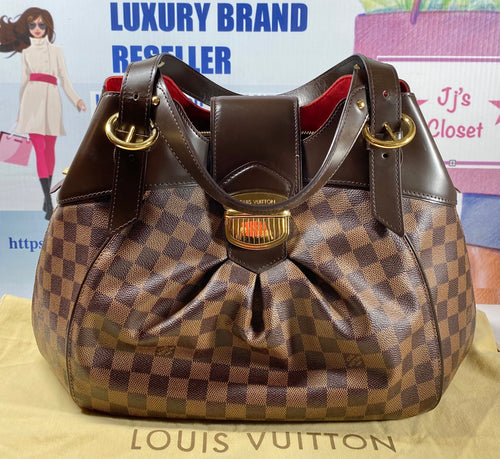 AUTHENTIC Louis Vuitton Sistina GM PREOWNED (WBA326)