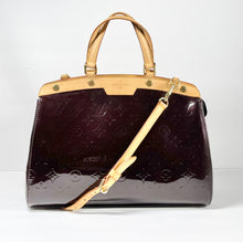 Load image into Gallery viewer, AUTHENTIC Louis Vuitton Brea Vernis Amarante MM PREOWNED (WBA329)