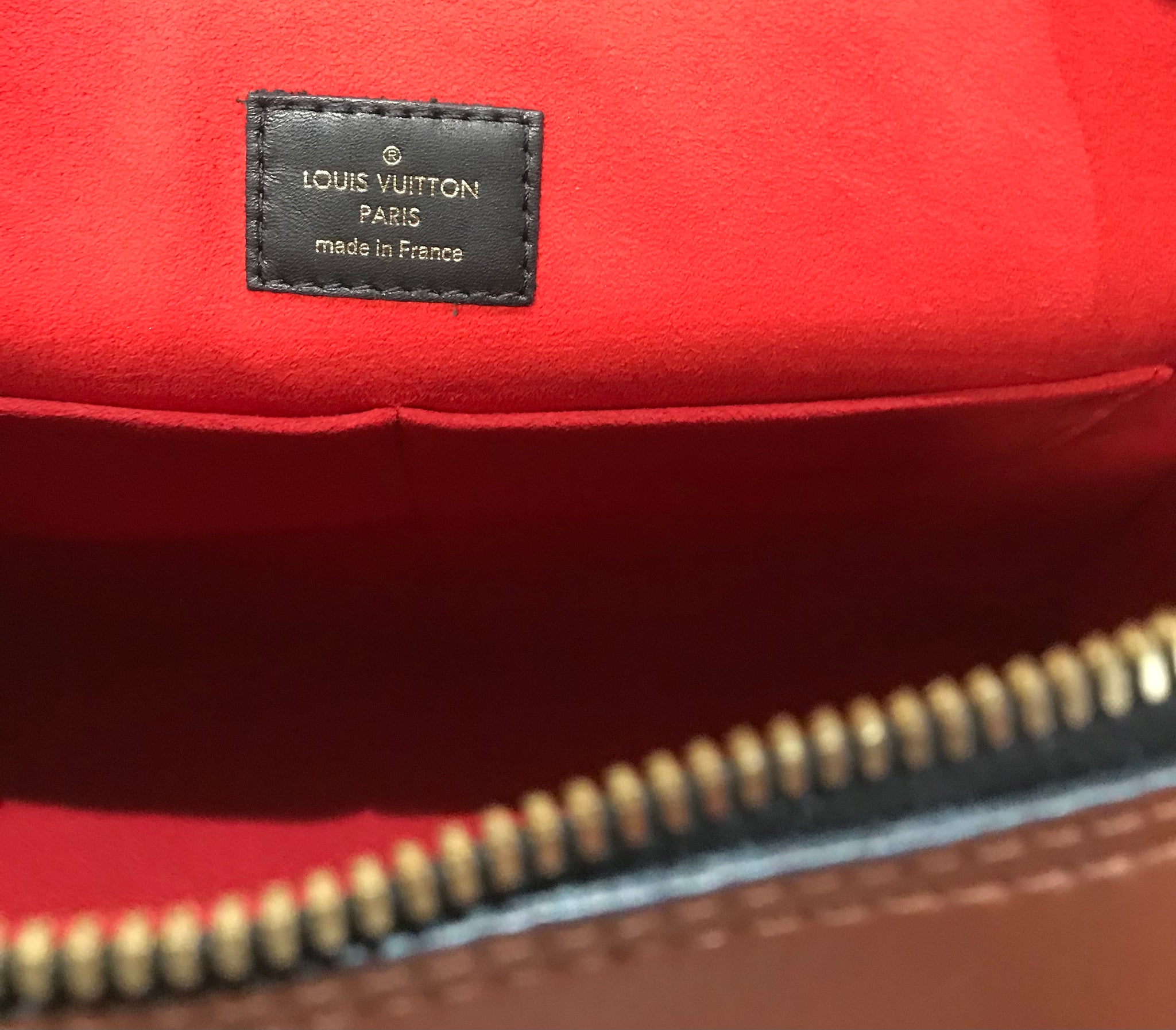 AUTHENTIC Louis Vuitton Monogram Tuileries Caramel Rouge PREOWNED (WBA –  Jj's Closet, LLC