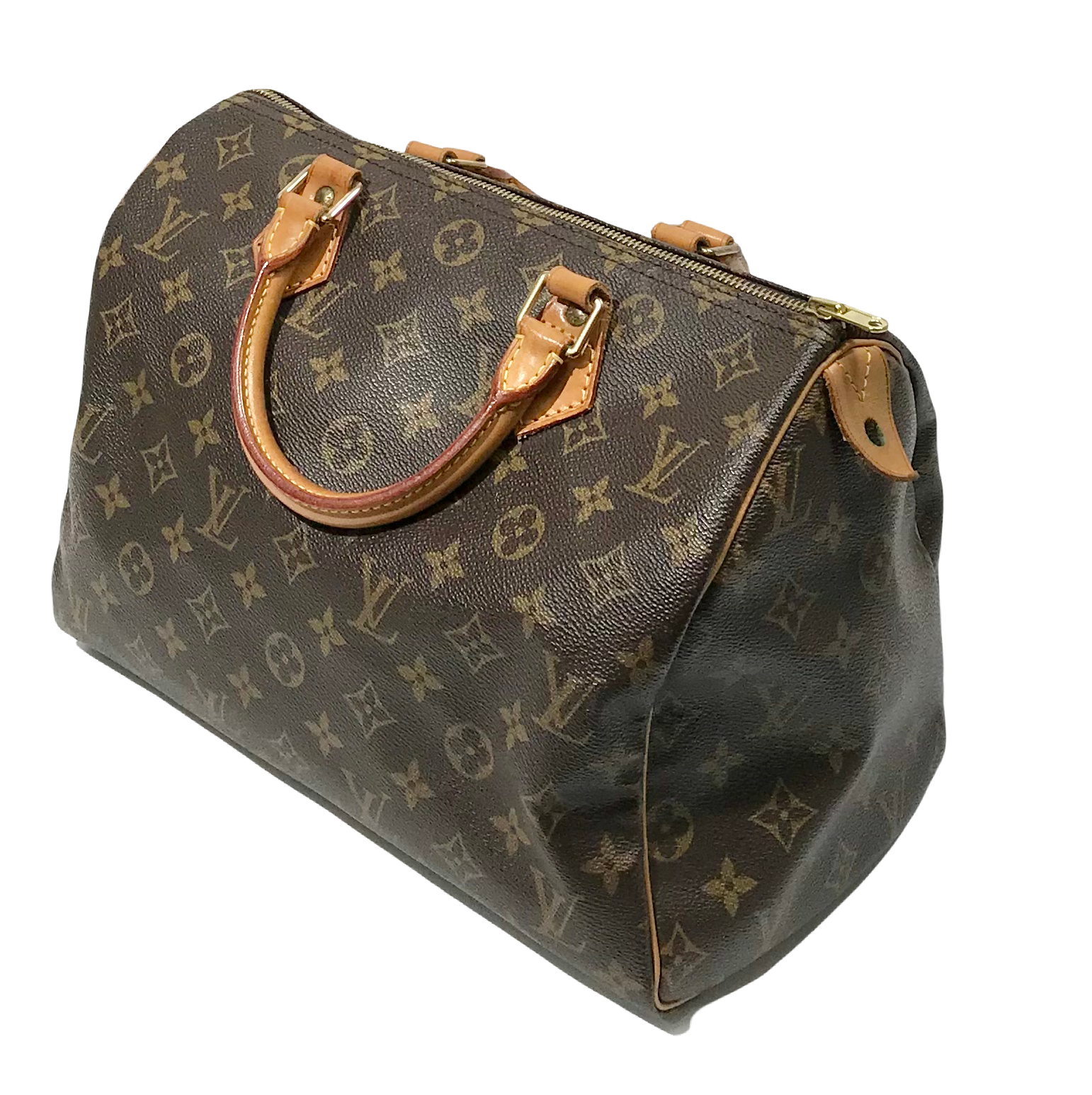 AUTHENTIC Louis Vuitton Speedy 30 Monogram PREOWNED (WBA591