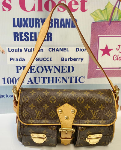 AUTHENTIC Louis Vuitton Hudson Monogram PM PREOWNED (WBA287)