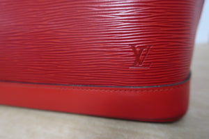 AUTHENTIC Louis Vuitton Alma Red Epi PREOWNED
