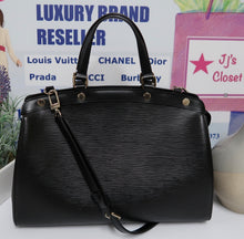 Load image into Gallery viewer, AUTHENTIC Louis Vuitton Brea MM Epi Black PREOWNED (WBA034)