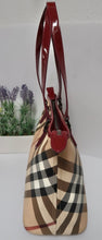 Load image into Gallery viewer, AUTHENTIC BURBERRY Nova Check Red PREOWNED (WBA168)