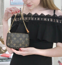 Load image into Gallery viewer, AUTHENTIC Louis Vuitton Mini Pochette Preowned (WBA112)