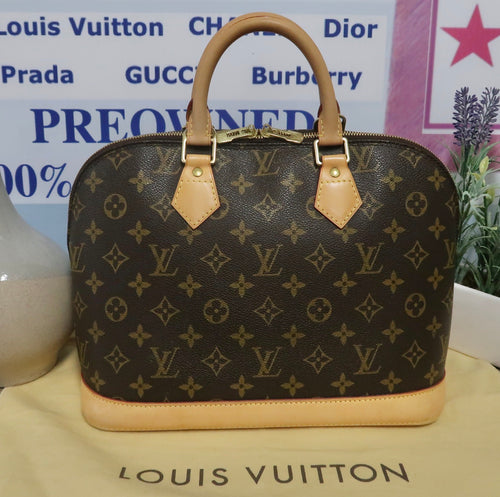 AUTHENTIC Louis Vuitton Alma Monogram PM PREOWNED (WBA194)