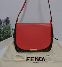 Load image into Gallery viewer, AUTHENTIC Fendi  Grande Zucca Messenger Bag PREOWNED