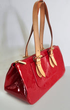 Load image into Gallery viewer, AUTHENTIC Louis Vuitton Rosewood Red Vernis Preowned (WBA198)