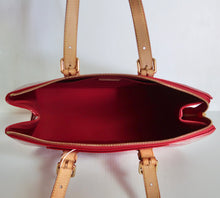 Load image into Gallery viewer, AUTHENTIC Louis Vuitton Rosewood Red Vernis Preowned (WBA198)