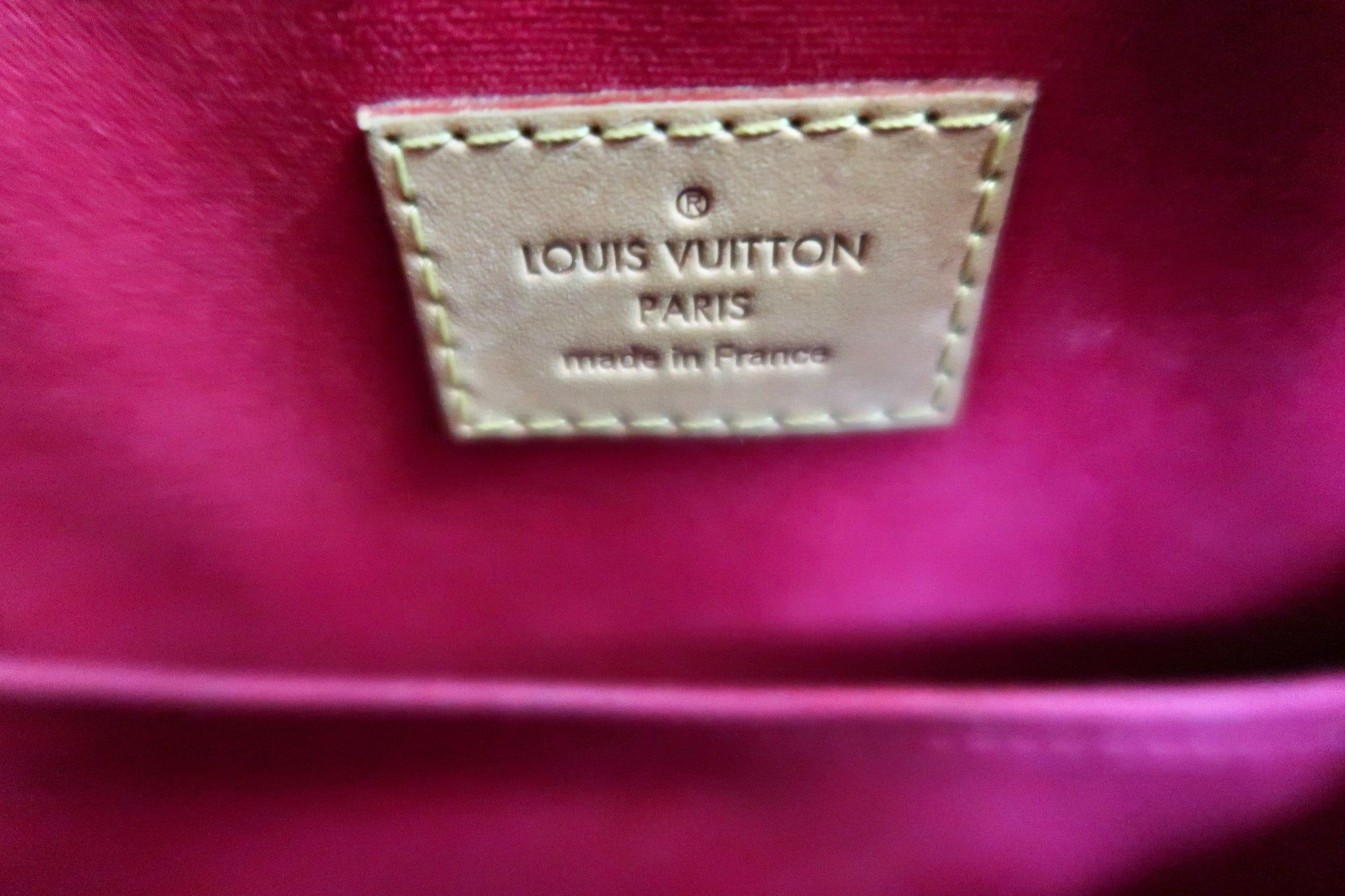 AUTHENTIC Louis Vuitton Rosewood Red Vernis Preowned (WBA639) – Jj's  Closet, LLC