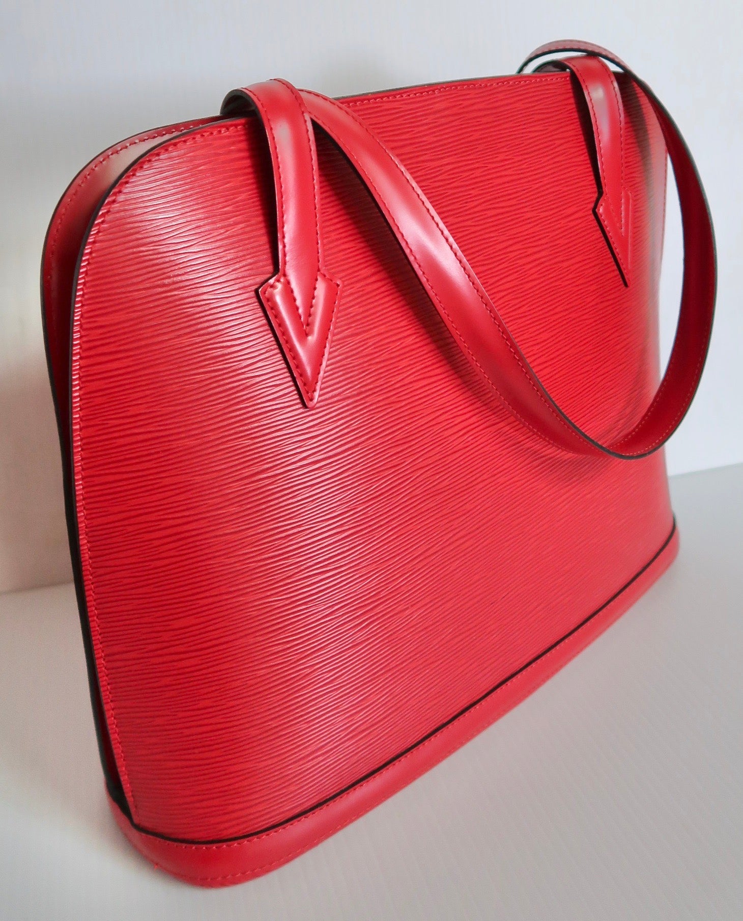 red epi leather louis vuittons