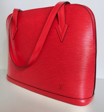 Load image into Gallery viewer, AUTHENTIC Louis Vuitton Lussac Red Epi Preowned (WBA206)