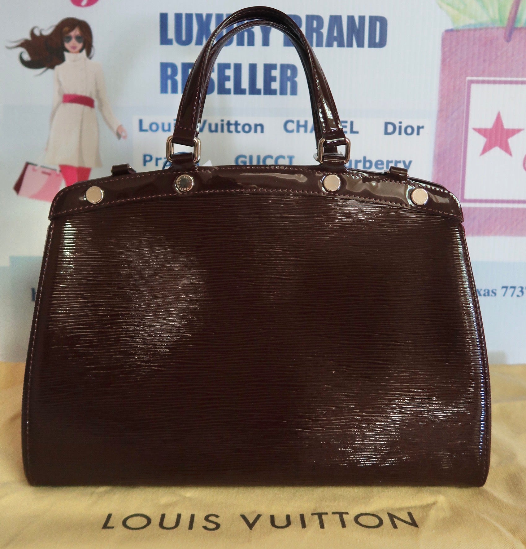 Louis Vuitton, Bags, Louis Vuitton Epi Brea Mm