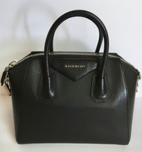 Load image into Gallery viewer, AUTHENTIC Givenchy Goatskin Small Antigona Black PREOWNED (WBA131)