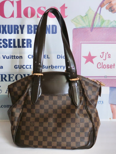 AUTHENTIC Louis Vuitton Verona Damier Ebene PREOWNED (WBA110)