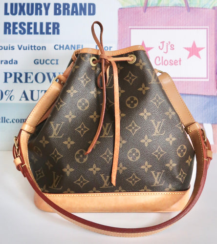 AUTHENTIC Louis Vuitton Petit Noe NM Monogram Preowned (WBA583)