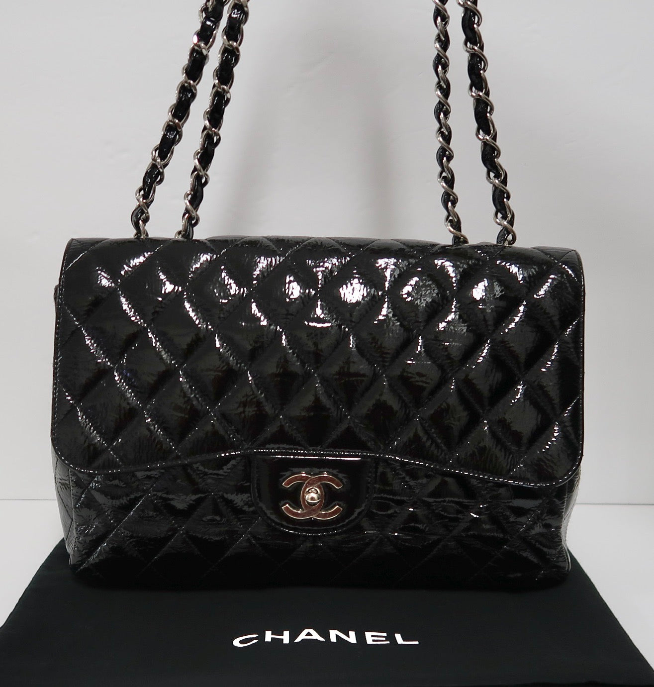 Authentic Chanel 21S Arm Coin Purse Lambskin Black Quilted Pouch Mini Bag  Boxed | eBay