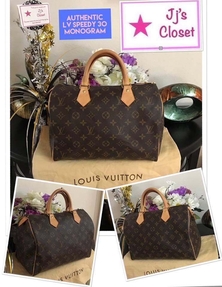 AUTHENTIC Louis Vuitton Papillon 30 Monogram Preowned – Jj's Closet, LLC